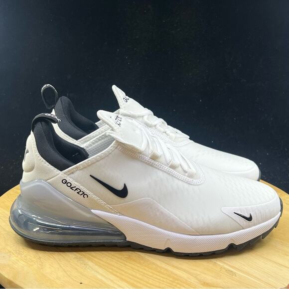 Air Max 270 G Men\'s Size 12.5 White/Black-Pure Platinum CK6483-102 main image 9